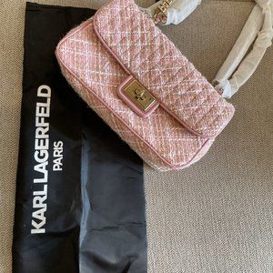 Pink Karl Lagerfeld bag